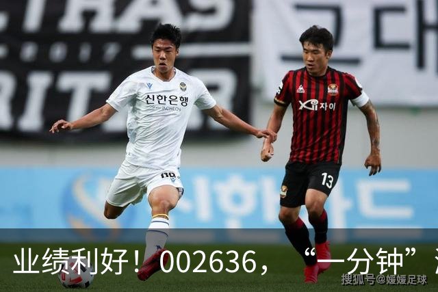 业绩利好！002636，“一分钟”涨停！